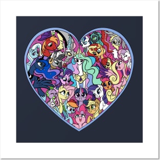 MLP Ensemble Posters and Art